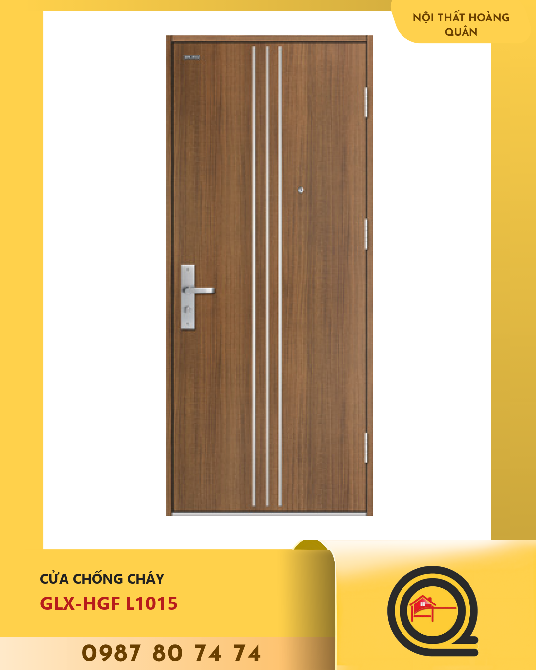 Cửa HGF Laminate GLX-HGF L1015